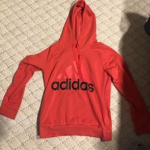 Coral women’s adidas hoodie